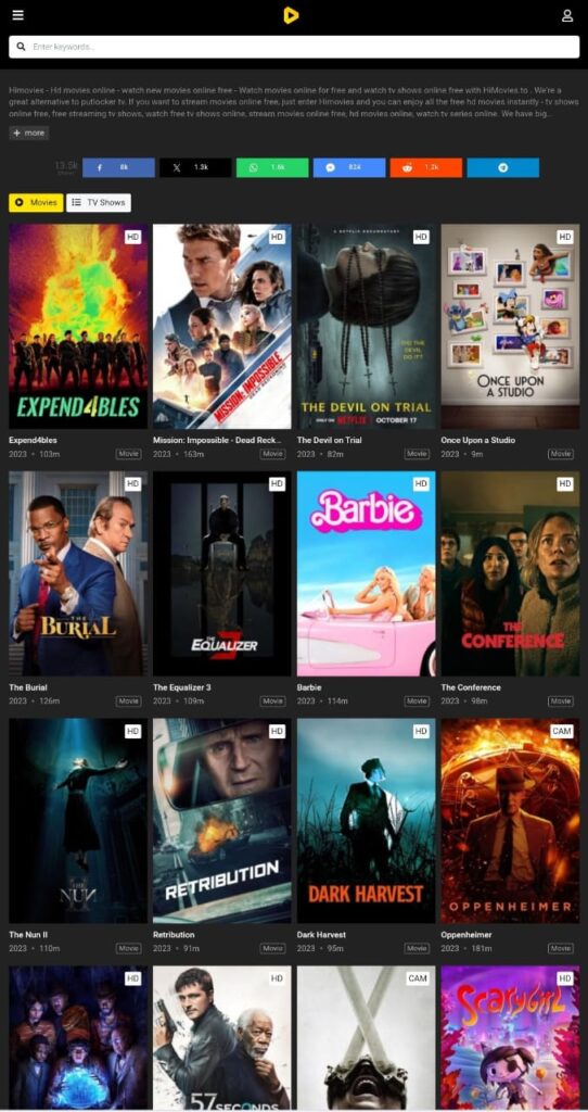 Himovies: Watch latest Movies and online for free download